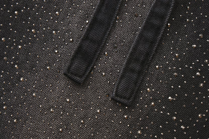 Straight-leg loose glitter pants (2color)