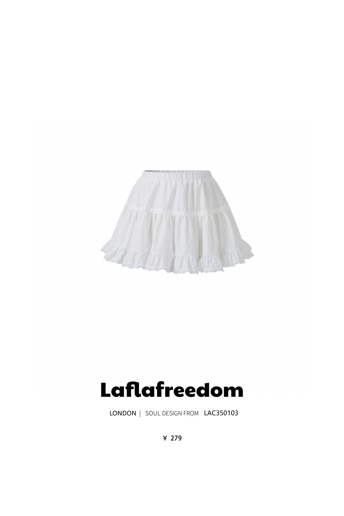 Lafreedom LAC350103 Ballet style tiered skirt