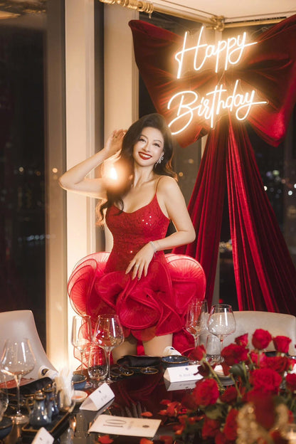 MAEL FEMME Camisole Dress with Hem