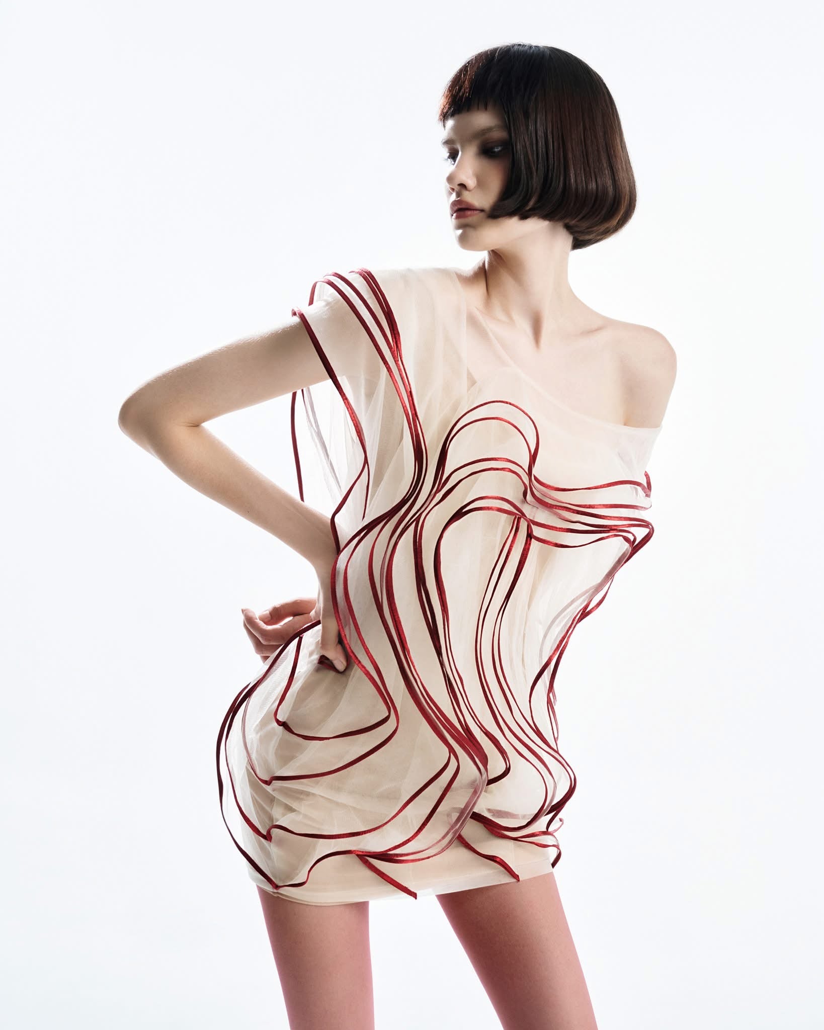 MUST HAVE One-shoulder Mini Dress