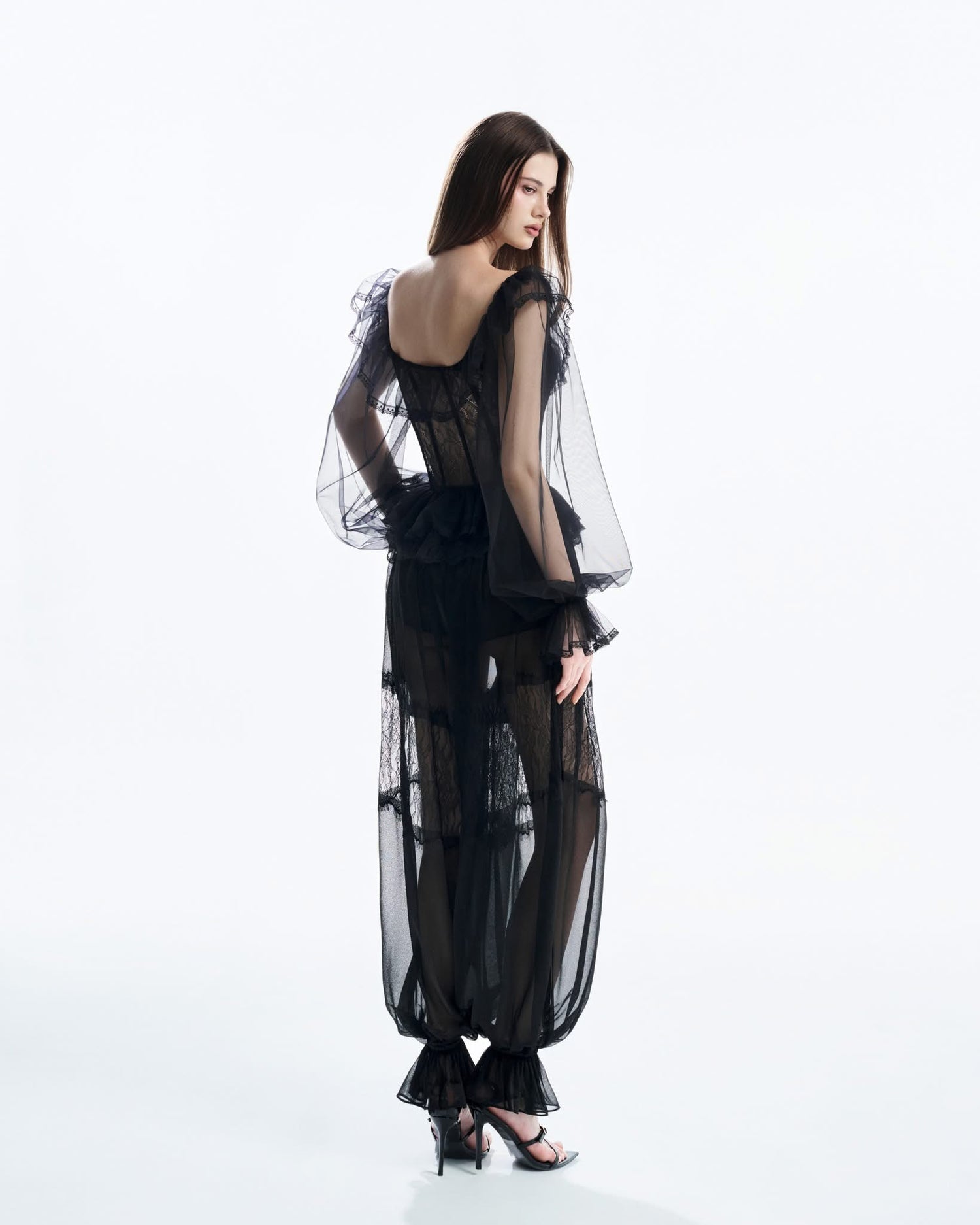 MUST HAVE Corset Lace Top &amp; Baggy Pants