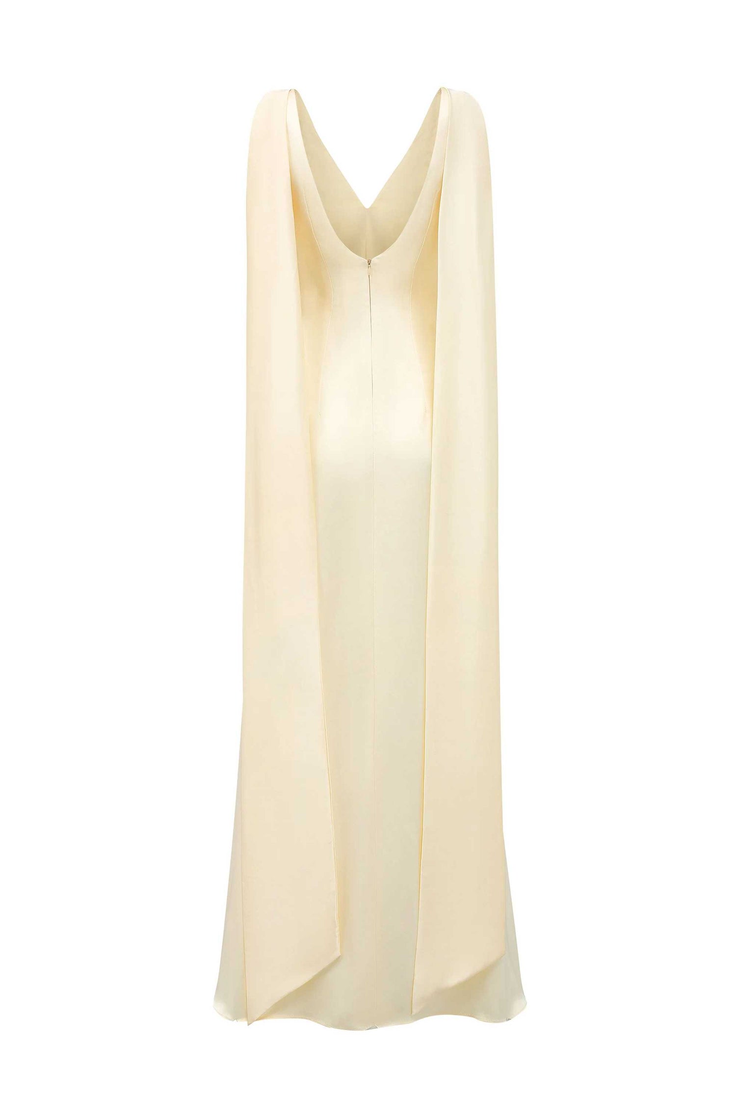 Phoebe V-neck shawl dress