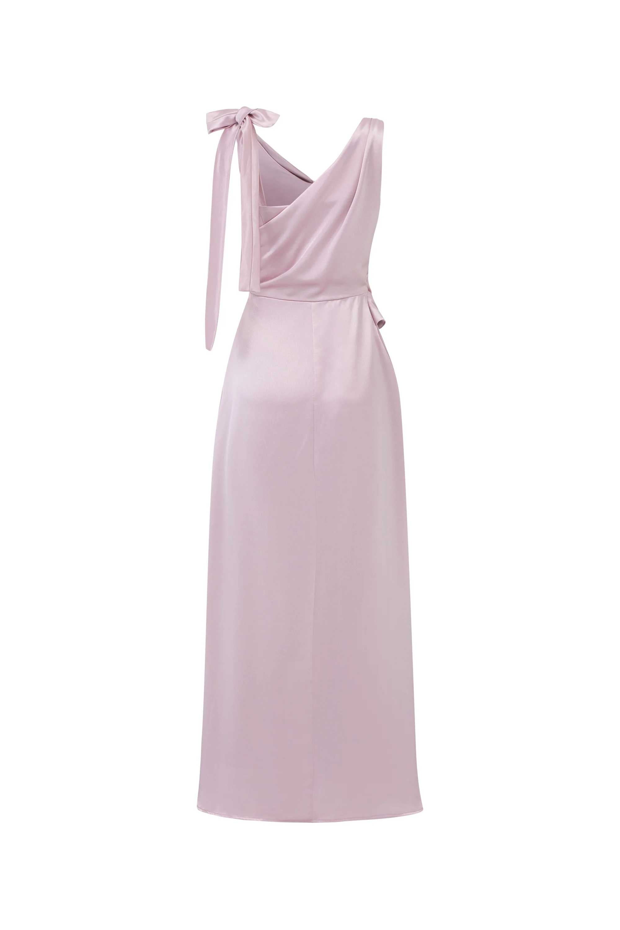 Phoebe Silk in Pink Dress