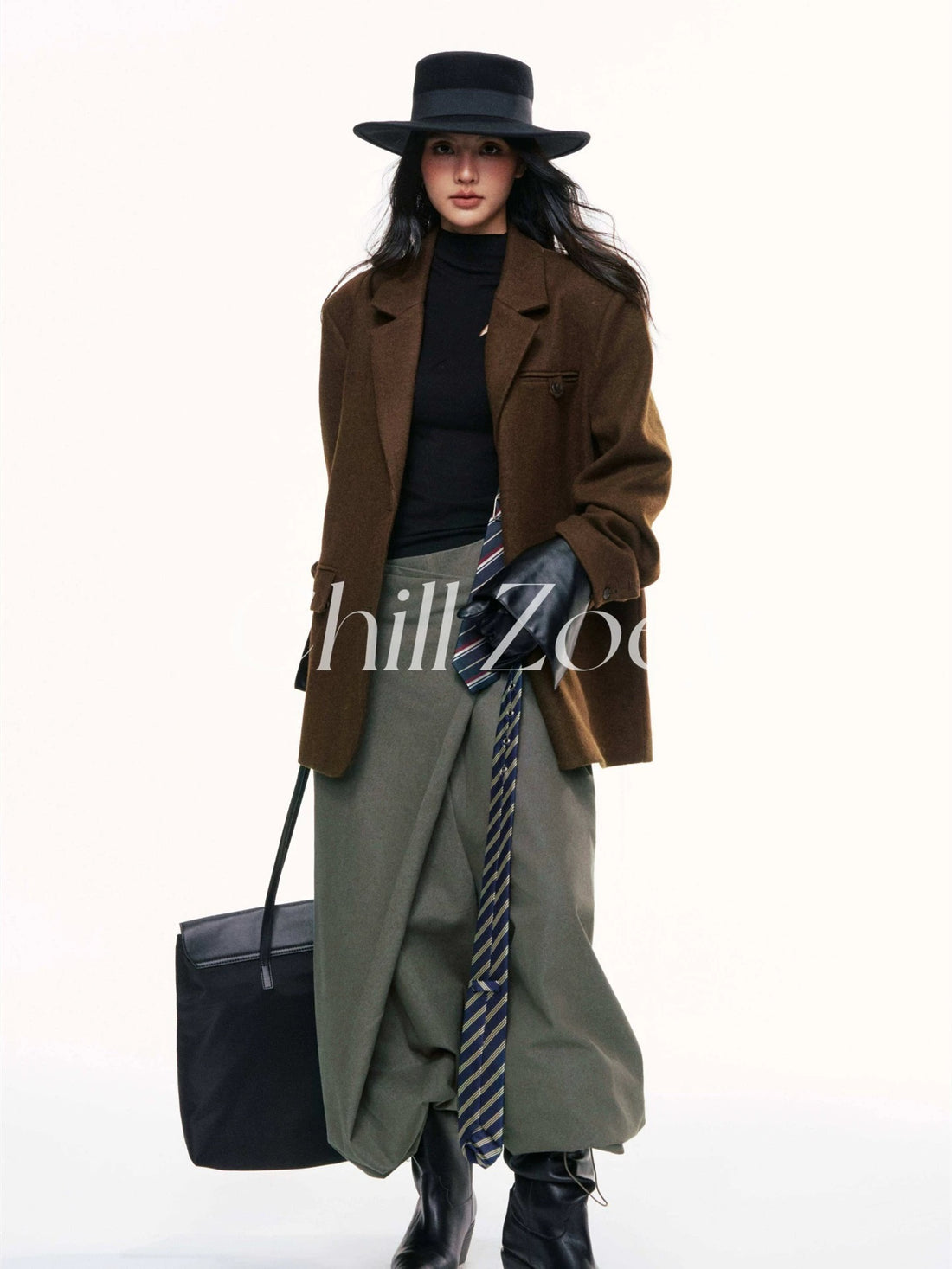 Chill Zoey Strap suit pants