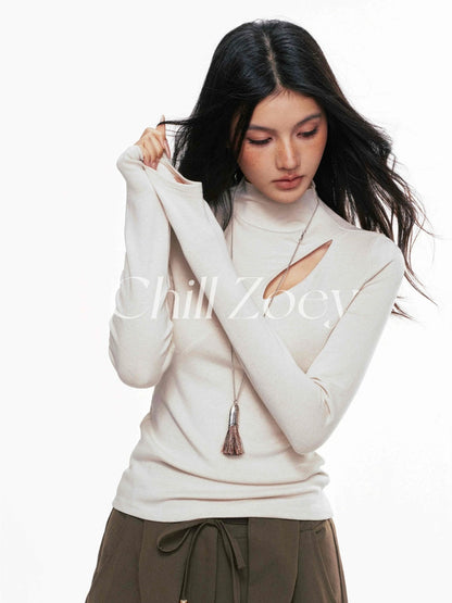 Chill Zoey Hollow out inner top