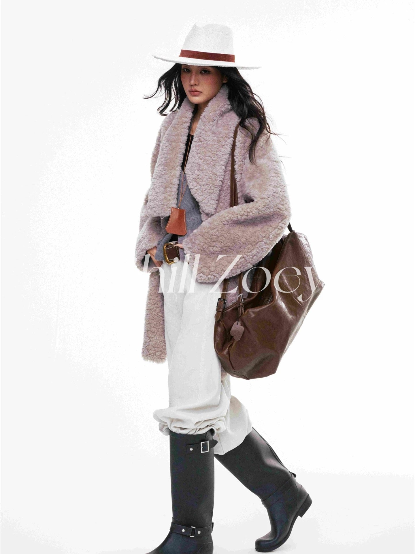 Chill Zoey Hibernation granular velvet jacket