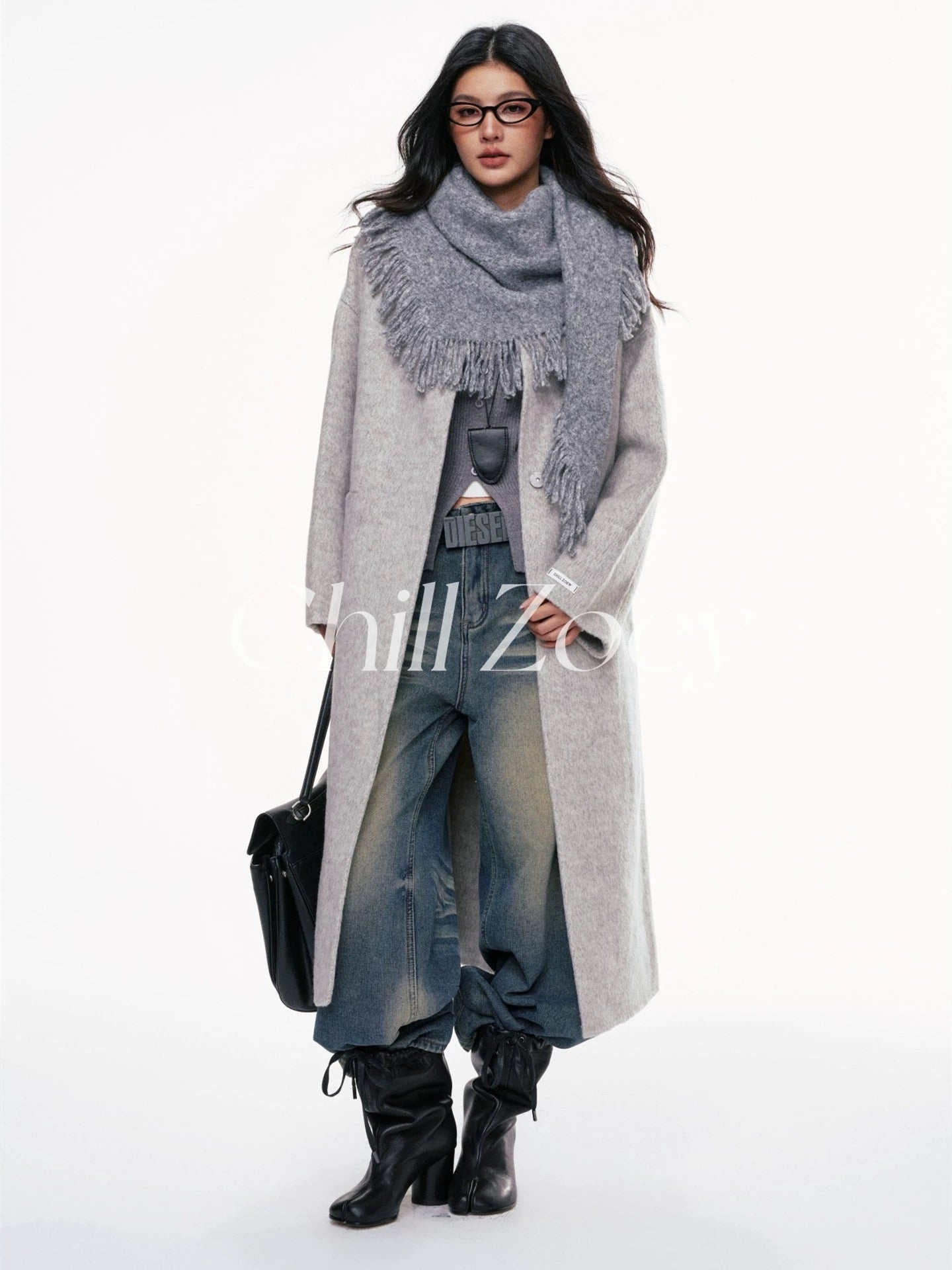 Chill Zoey Ice covered crabapple jeans