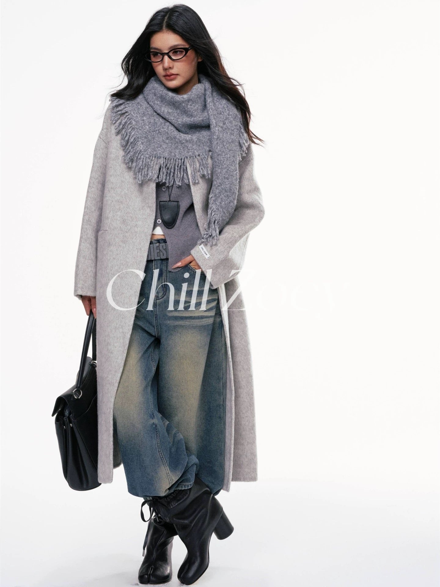 Chill Zoey Ice covered crabapple jeans