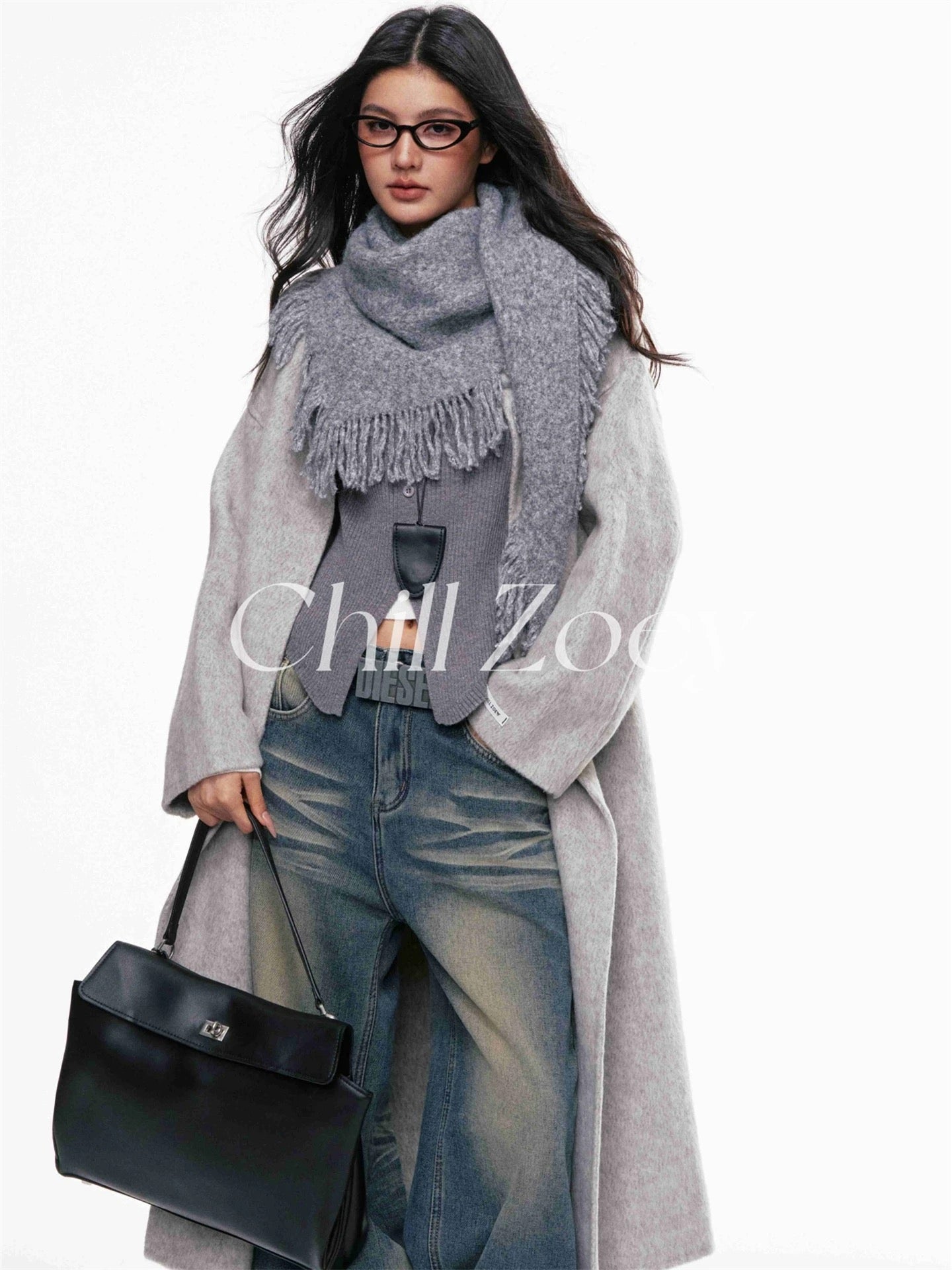 Chill Zoey Ice covered crabapple jeans