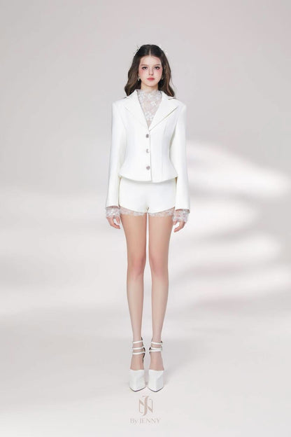 By JENNY Frost Vest &amp; Frost Top &amp; Frost Pants