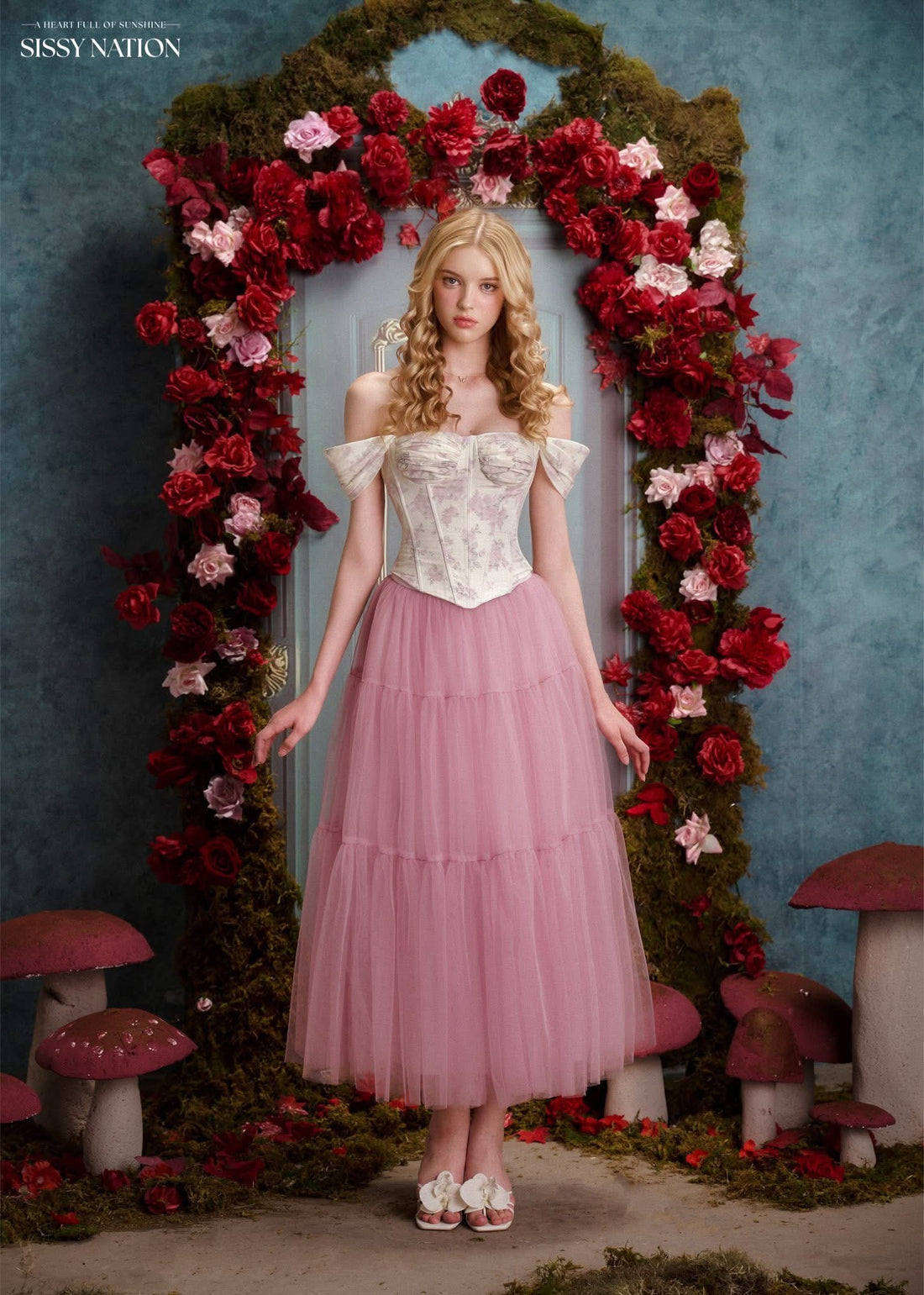 Sissy Katherine Corset Top &amp; Tulle Skirt