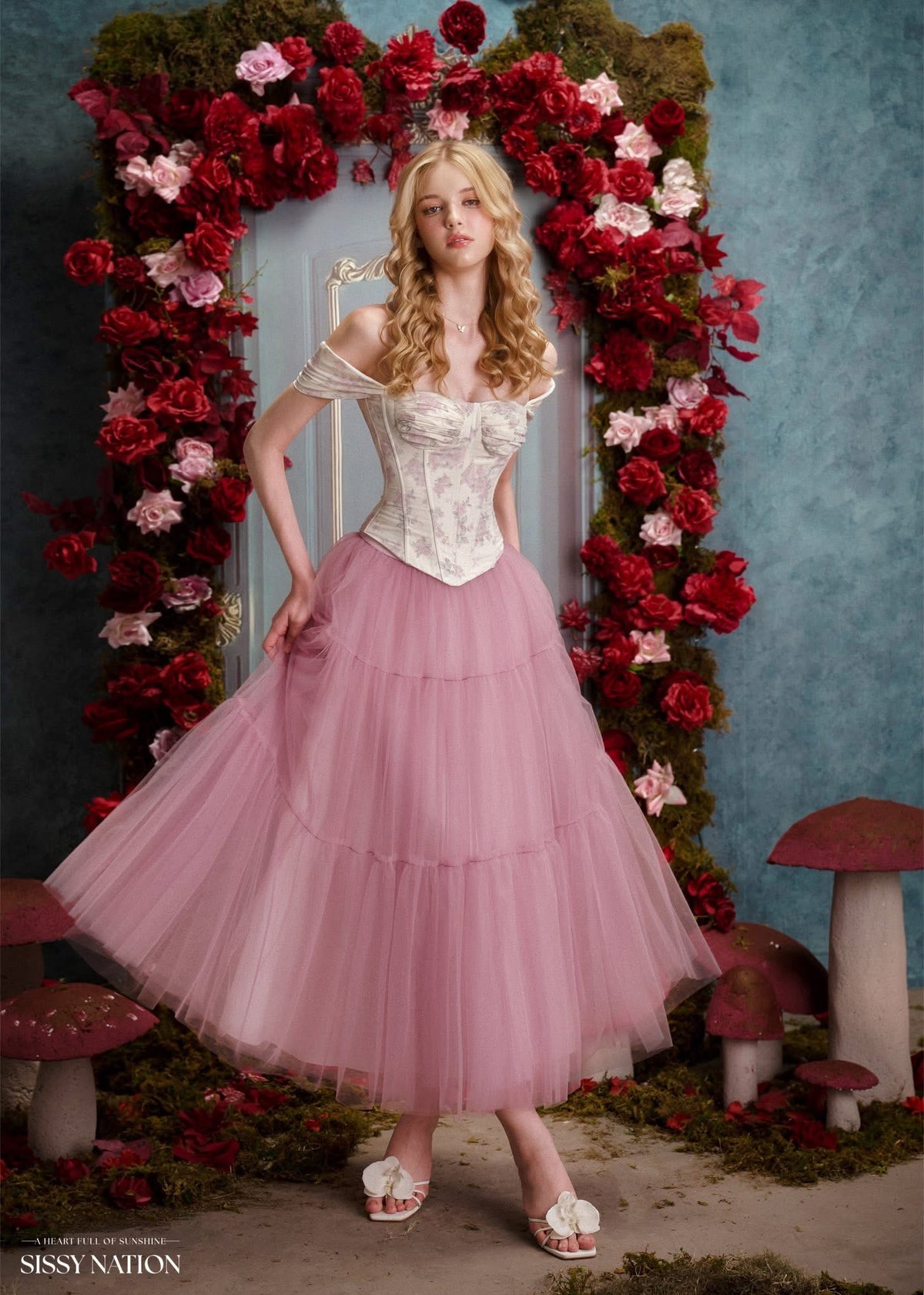 Sissy Katherine Corset Top &amp; Tulle Skirt