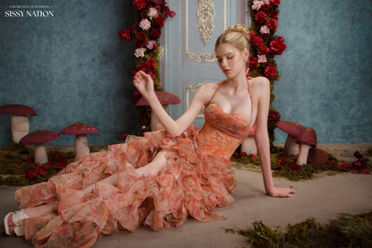 Sissy Mad At Disney Ruffle Gown Dress