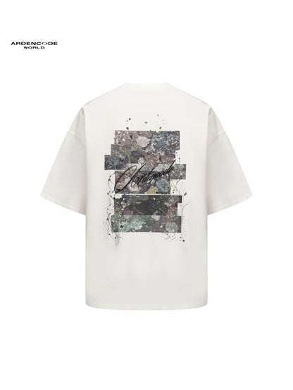 Arden Code Retro printed pure cotton T-shirt