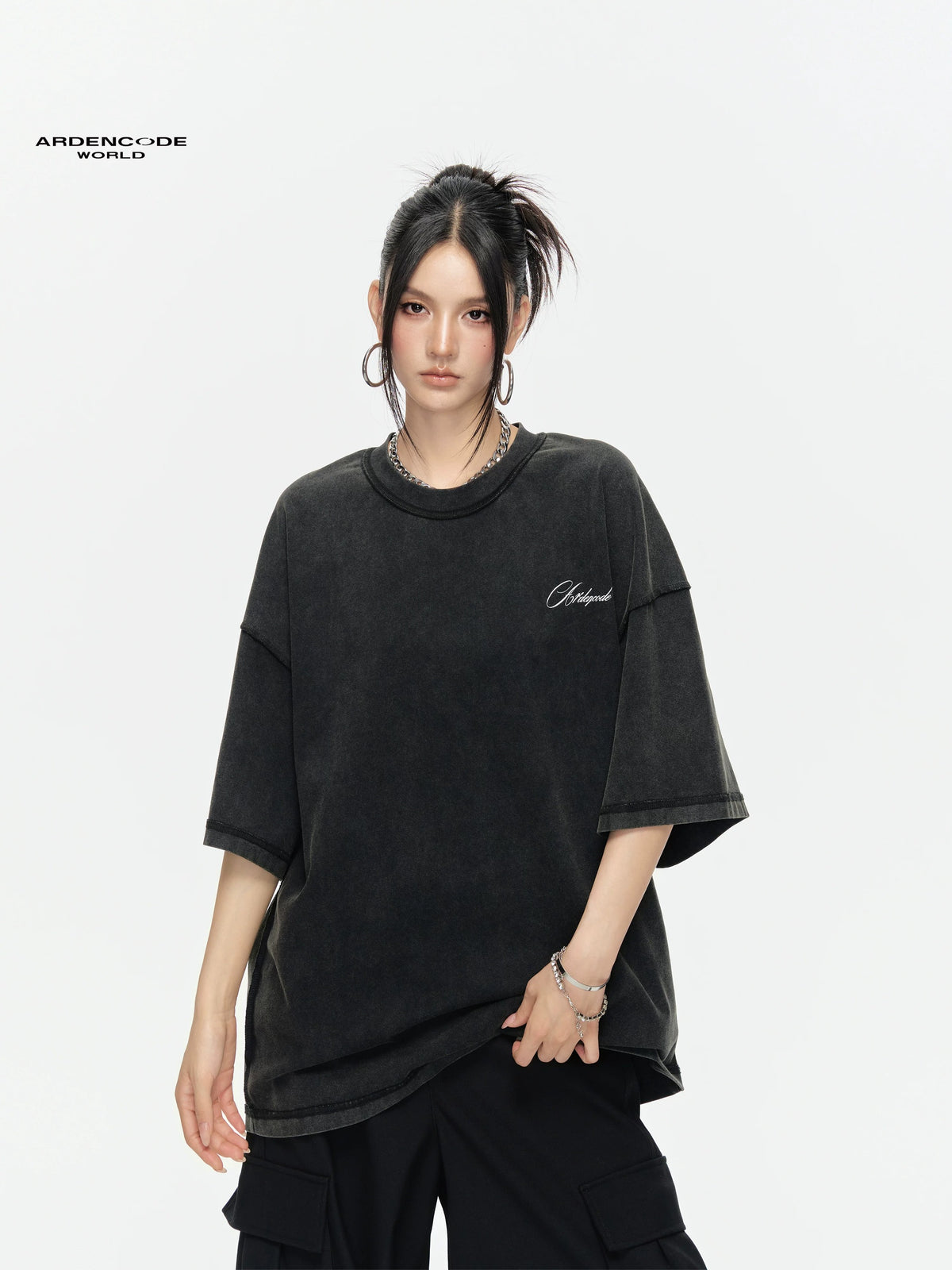 Arden Code Vintage loose T-shirt
