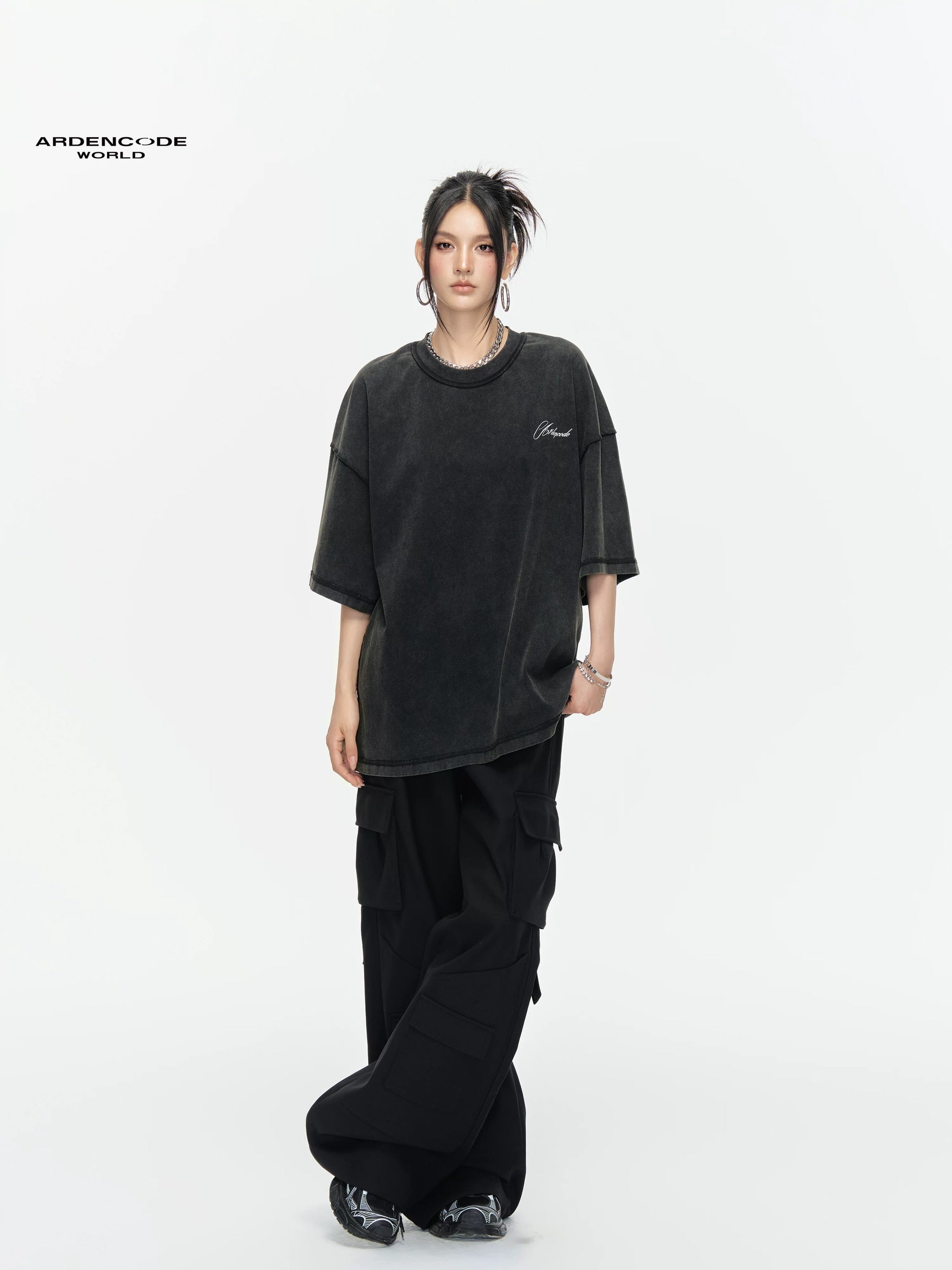 Arden Code Vintage loose T-shirt