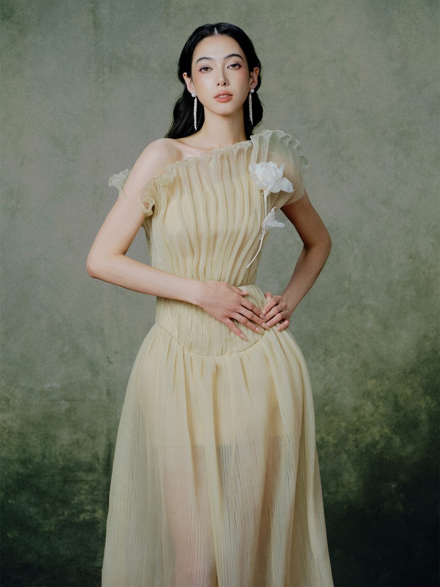 LINH PHUNG Goldnette Dress