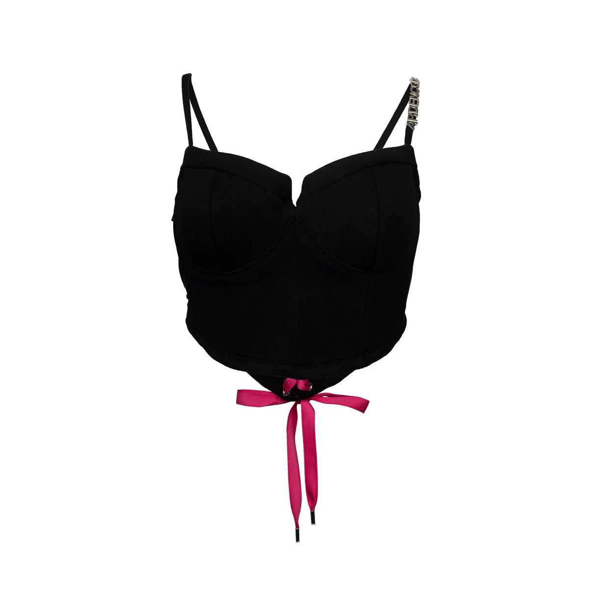 Arden Code Color blocking strap corset