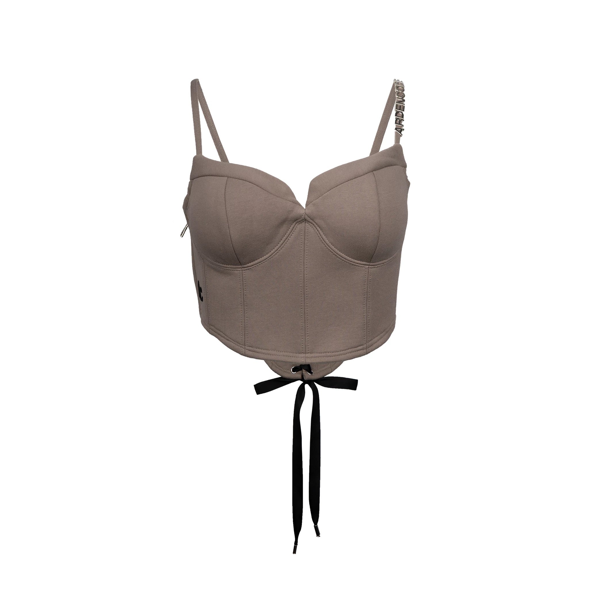 Arden Code Color blocking strap corset