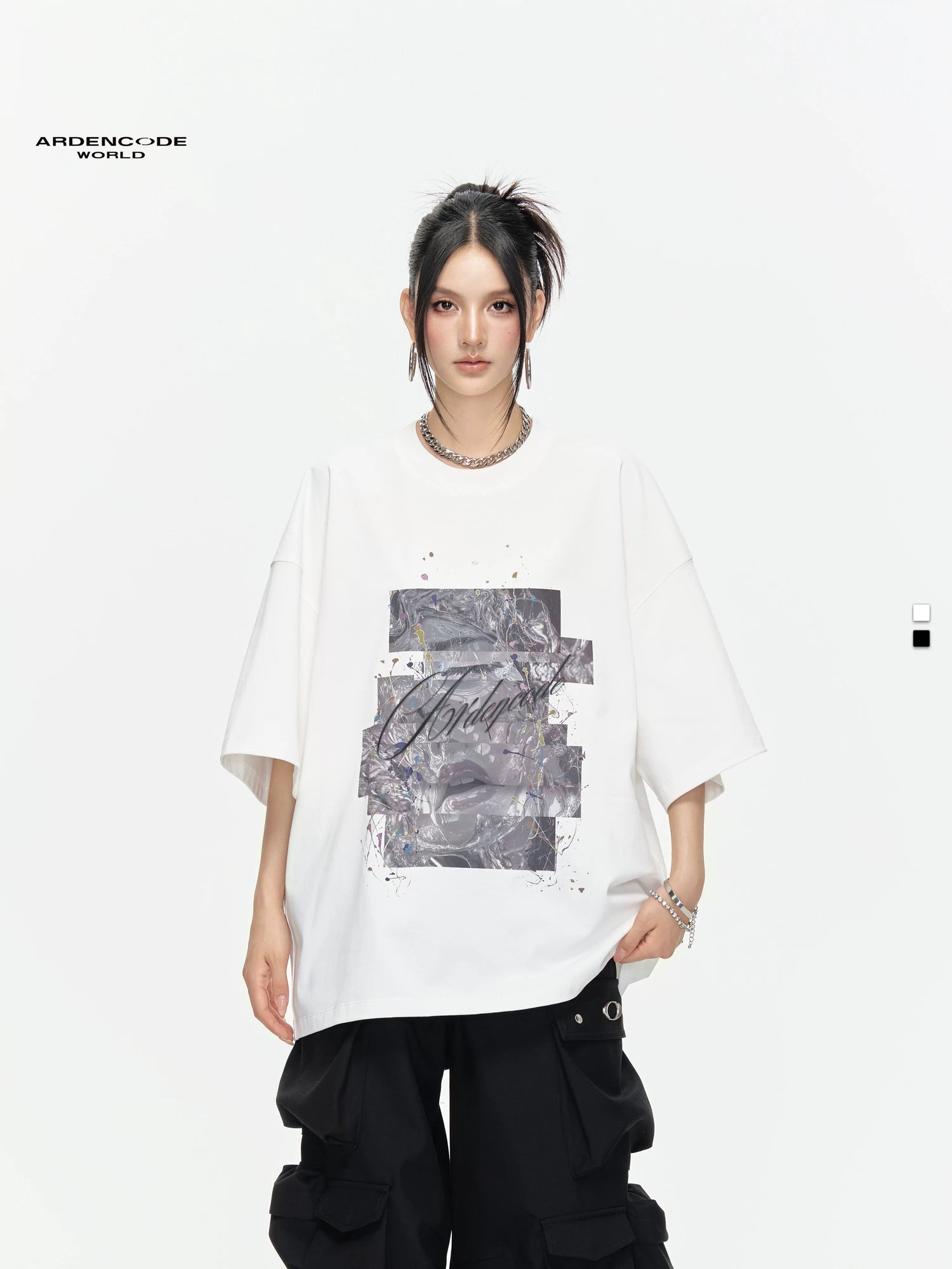 Arden Code Vintage printed cotton T-shirts