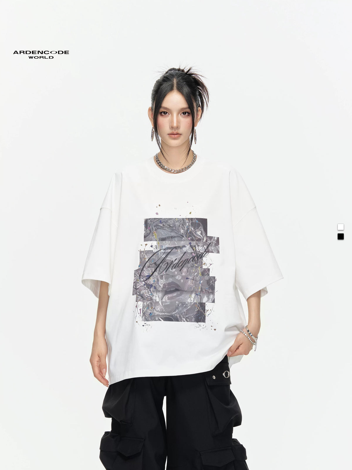 Arden Code Vintage printed cotton T-shirts