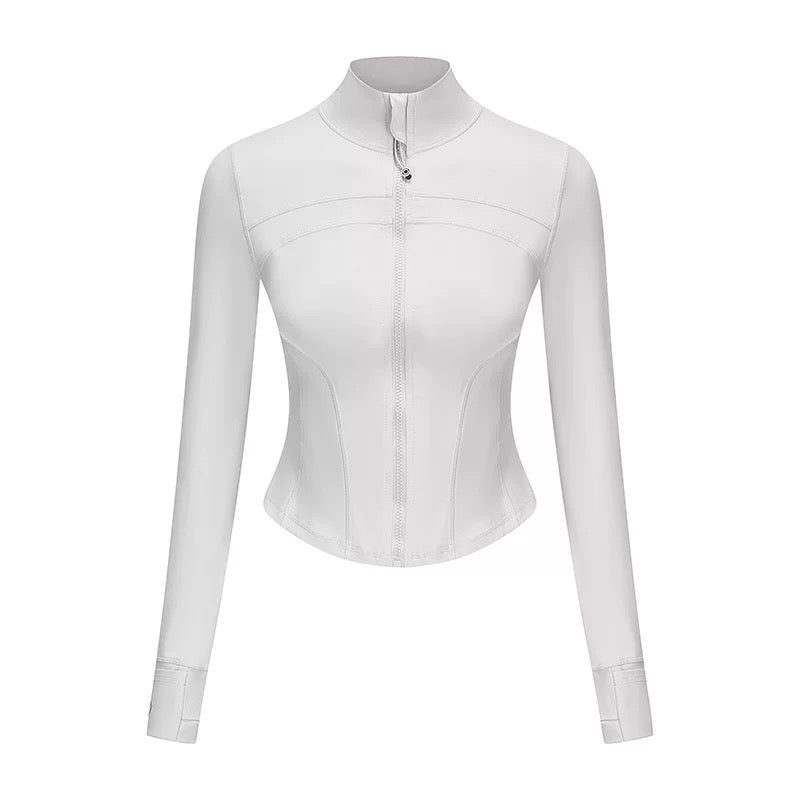 Arden Code Waist hugging short fitness jacket