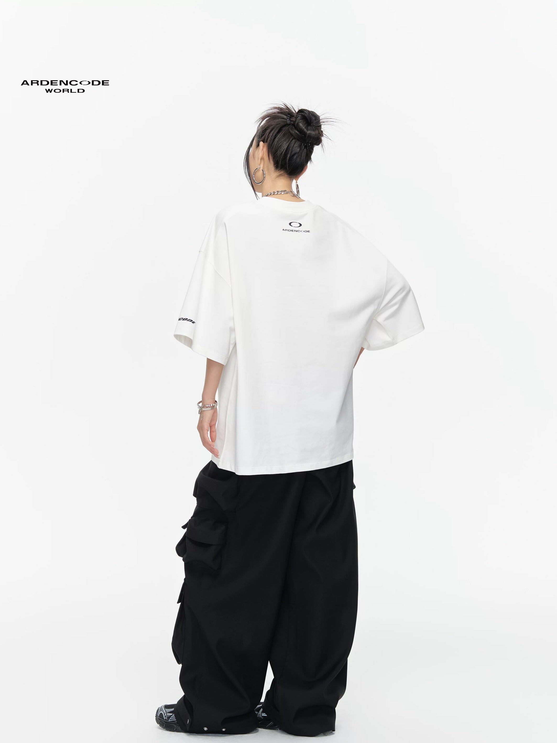 Arden Code Loose round neck T-shirt