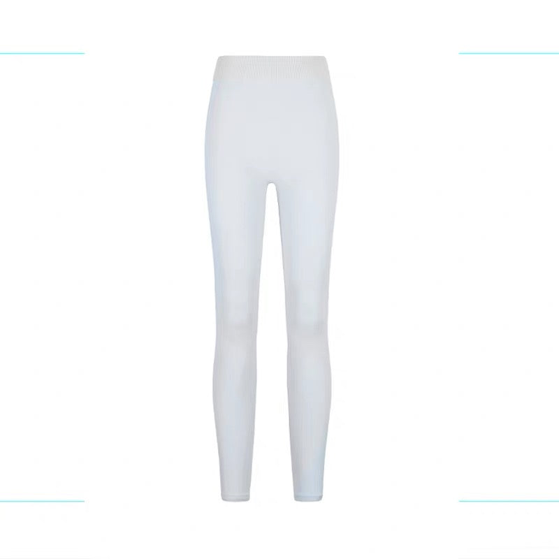 EDGII ED50AW13001&amp;ED50AW13002 Integrated woven contrasting base top +yoga pants