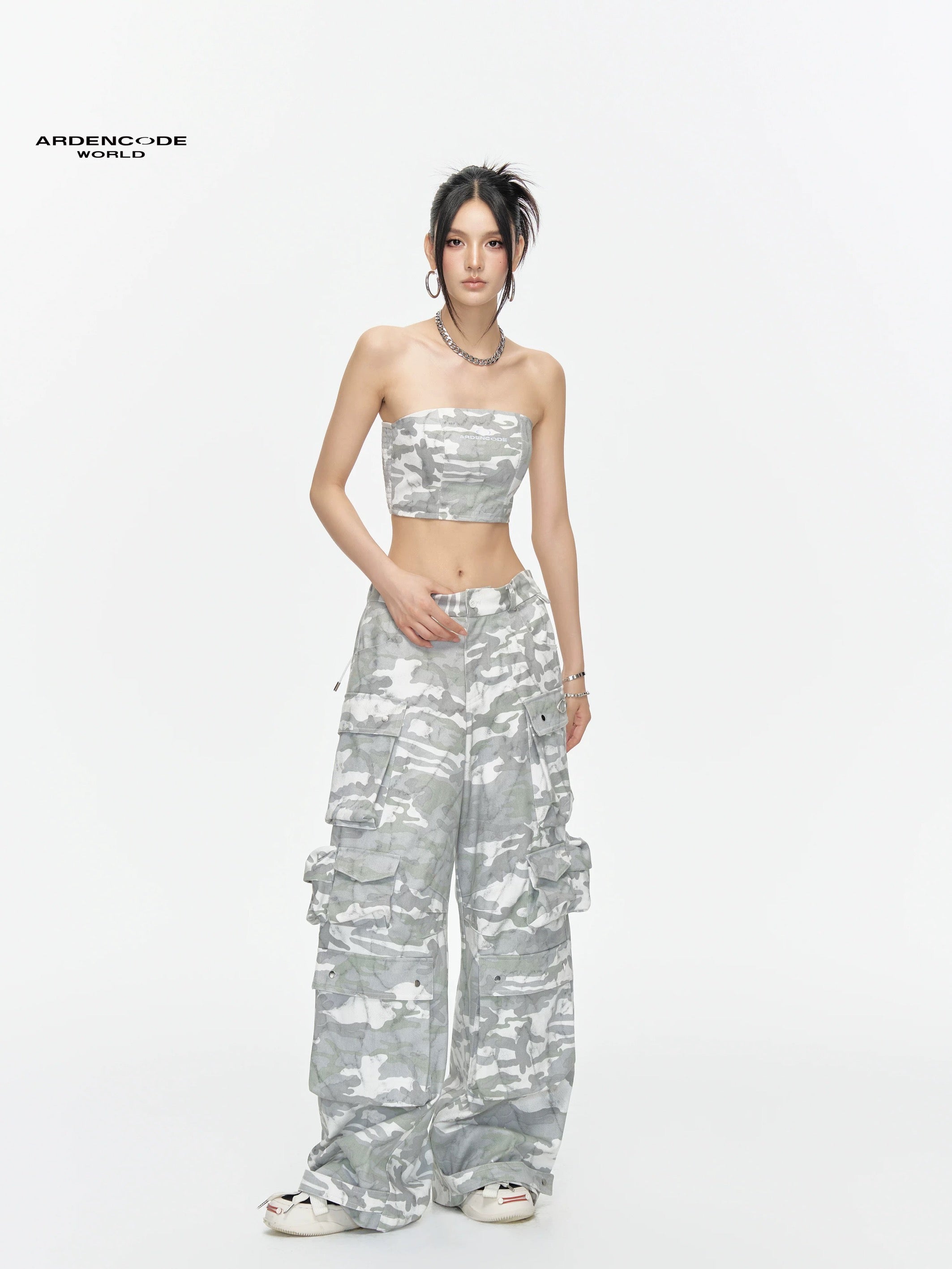 Arden Code Camouflage cargo pants