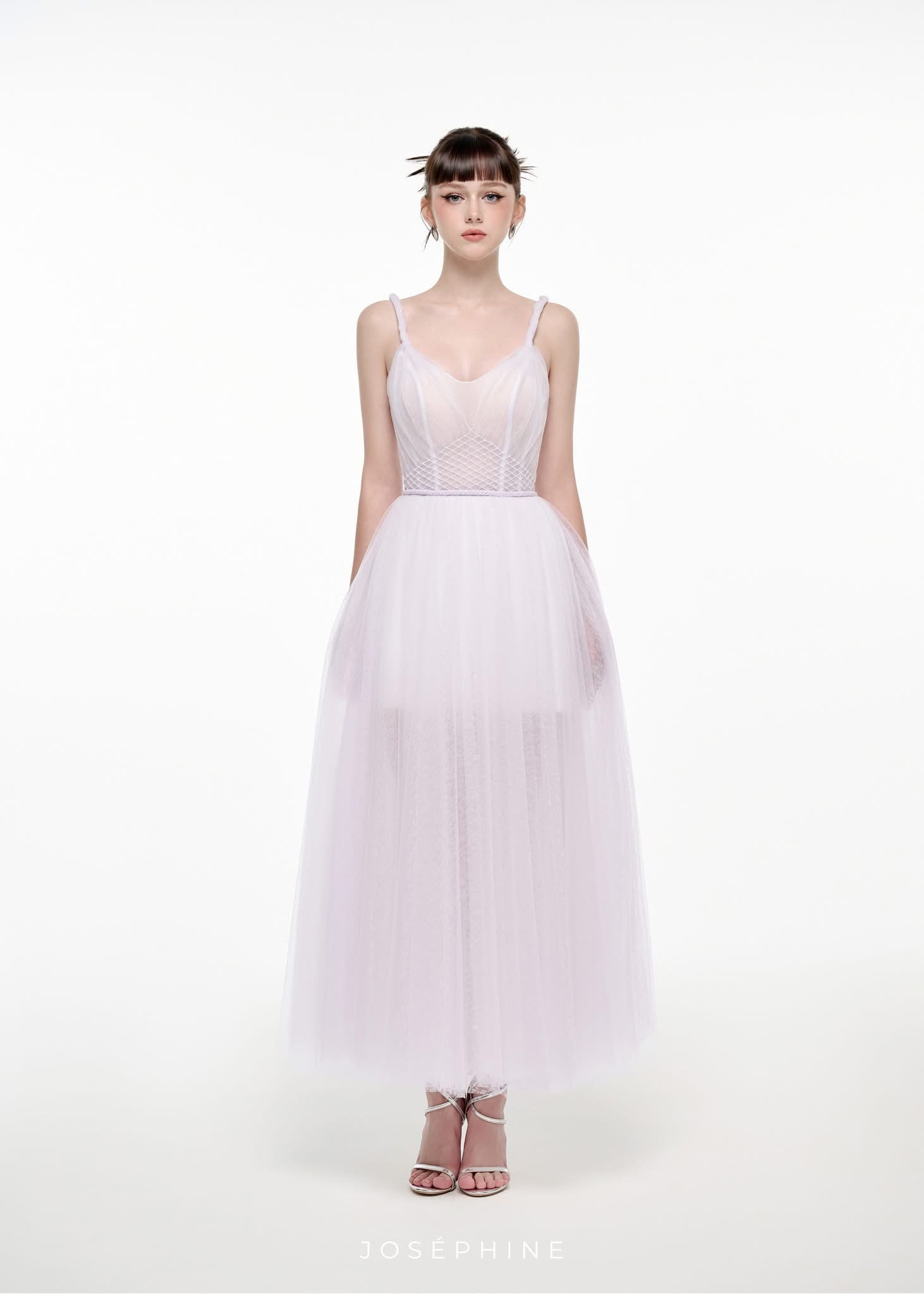Josephine Velia Dress (Pink)