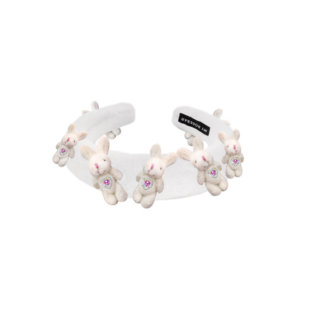 My Rosebar Snow Bunny Headband