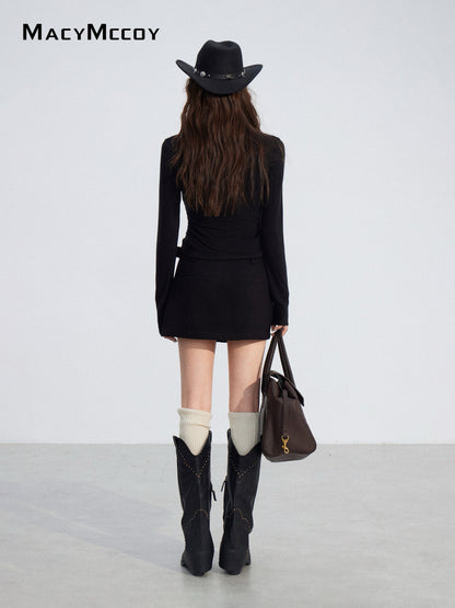 MacyMccoy MMC2025201 Diamond high neck brushed base top