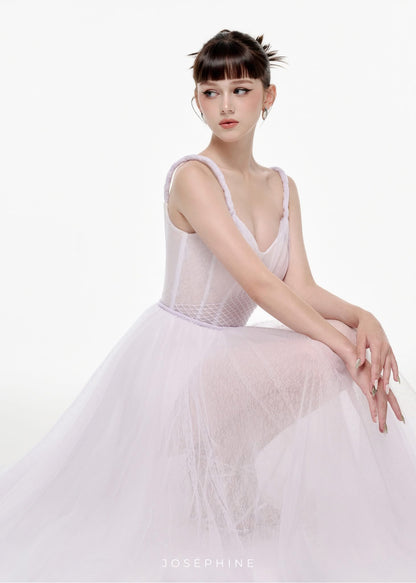 Josephine Velia Dress (Pink)