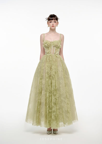 Josephine Calla Dress (Green)