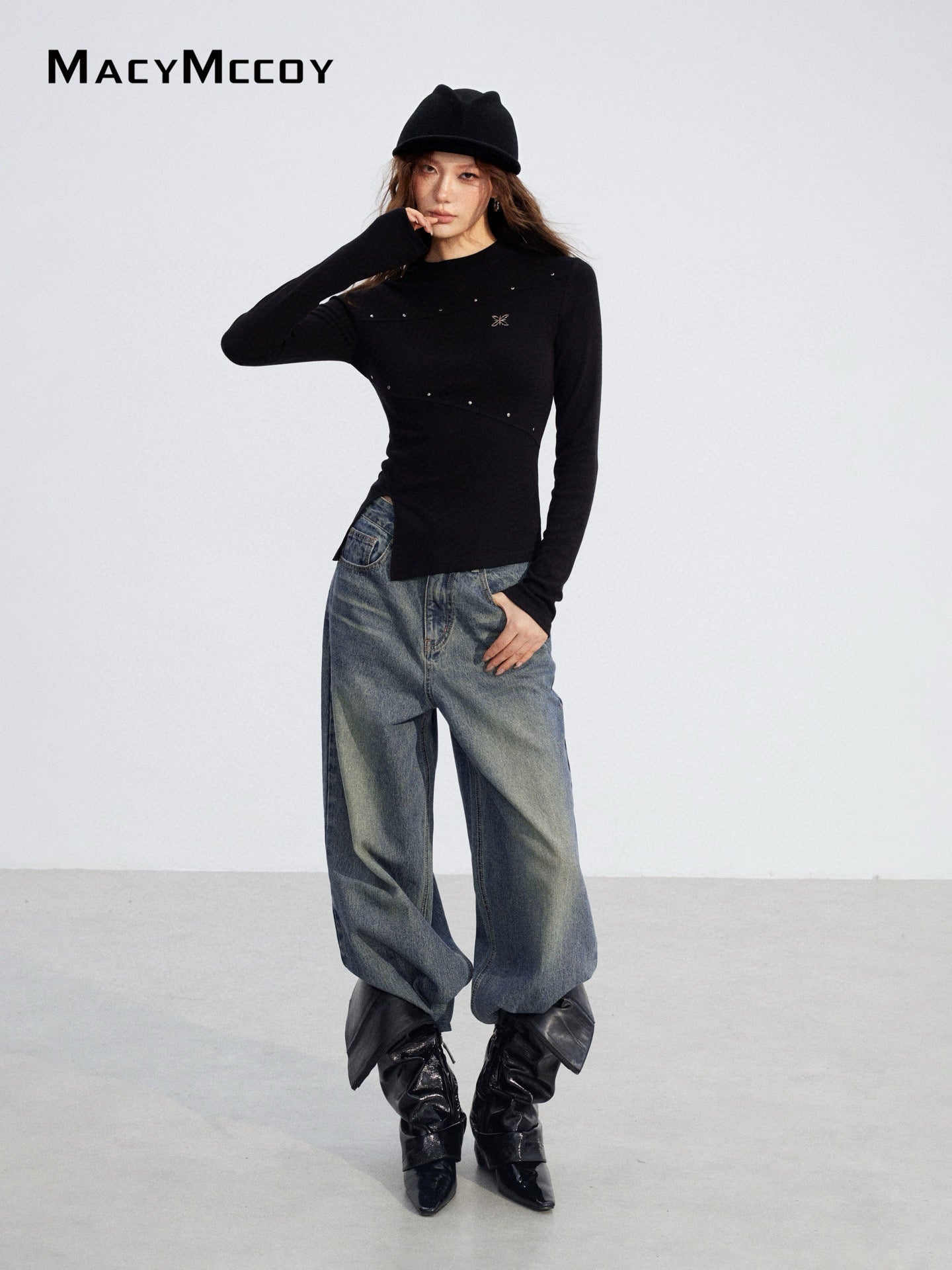 MacyMccoy MMC2025210 Irregular slit base top