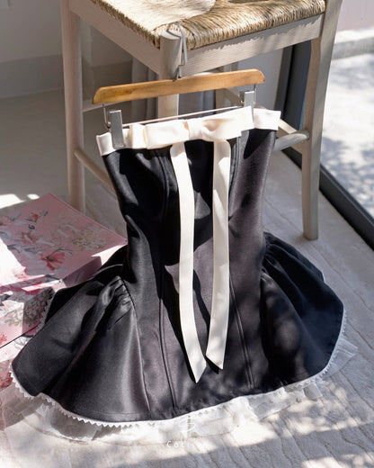 Ceci Alissa Tafta Dress (Black)