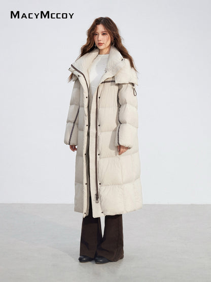 MacyMccoy MMC2025212 Hooded long down jacket