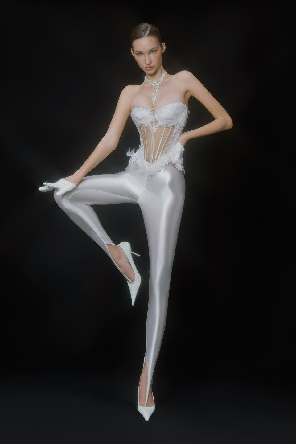 MAEL FEMME ZENY TOP &amp; BIONY LEGGINGS