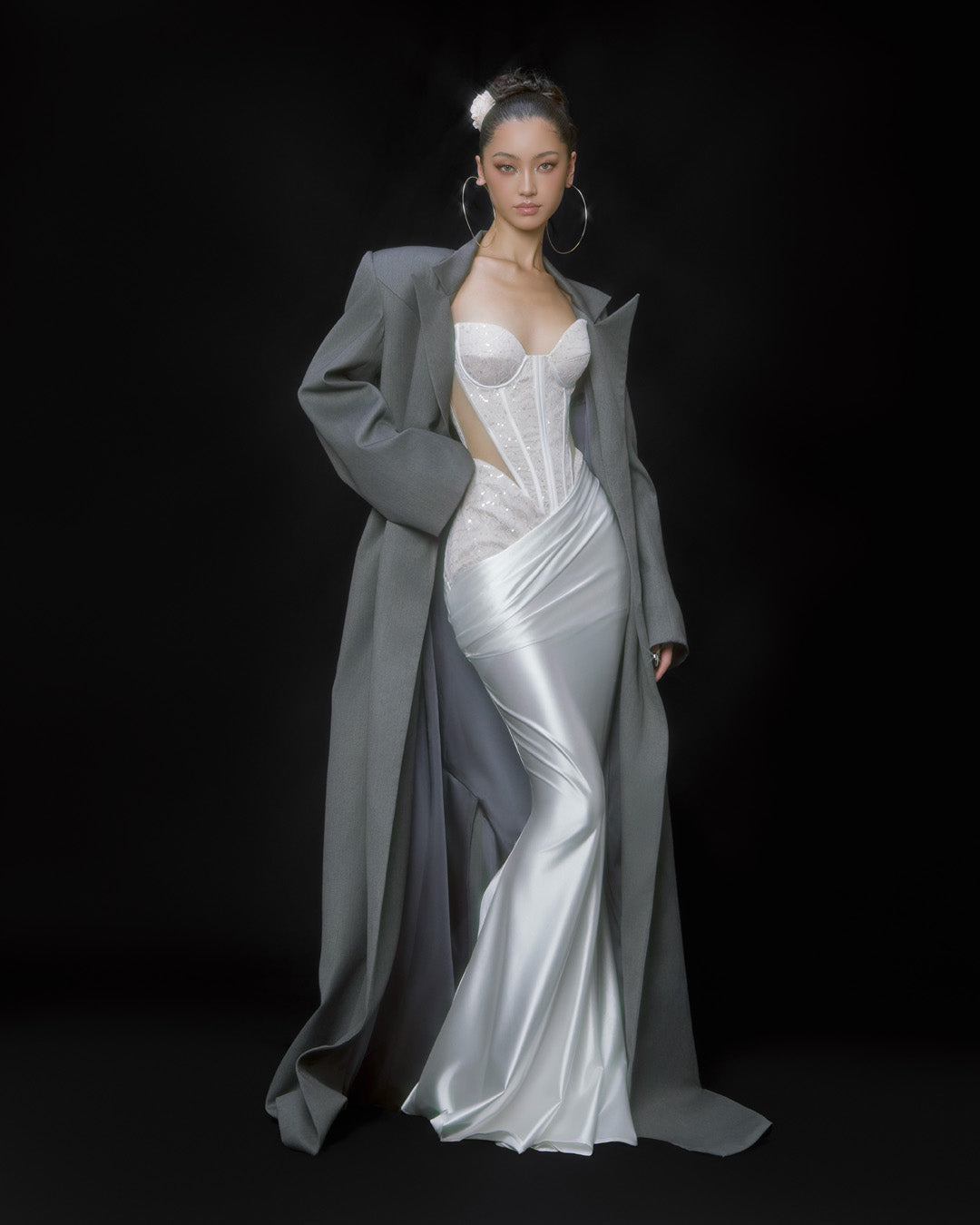 MAEL FEMME JULIANA DRESS &amp; DELPHINE COAT