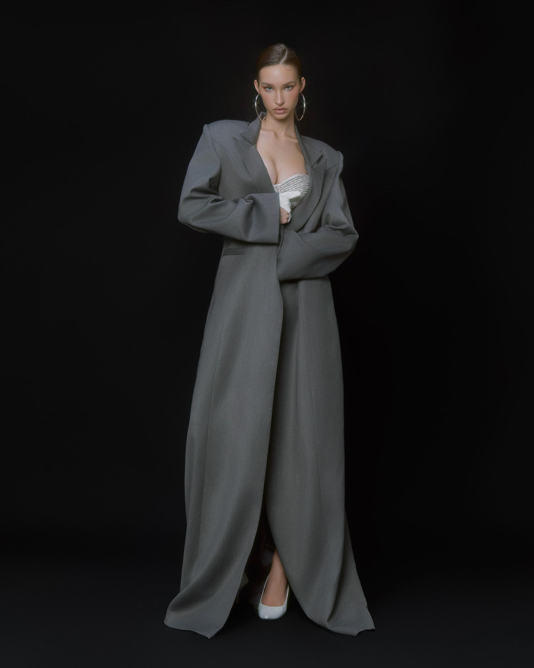 MAEL FEMME VEXA TOP &amp; BARALYS SKIRT &amp; DELPHINE COAT