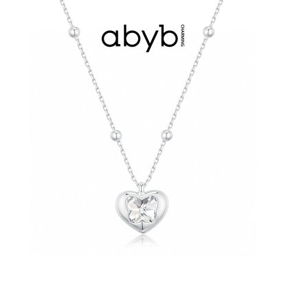 ABYB CHARMING Heart Language Necklace