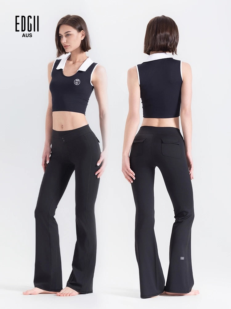 EDGII ED25SS2002 Loose leg yoga pants (3color)