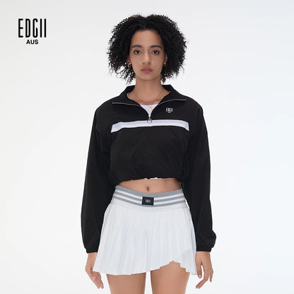 EDGII ED25SS3003 Zipper woven jacket (2color)
