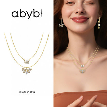 ABYB CHARMING Honey Love Starlight Necklace