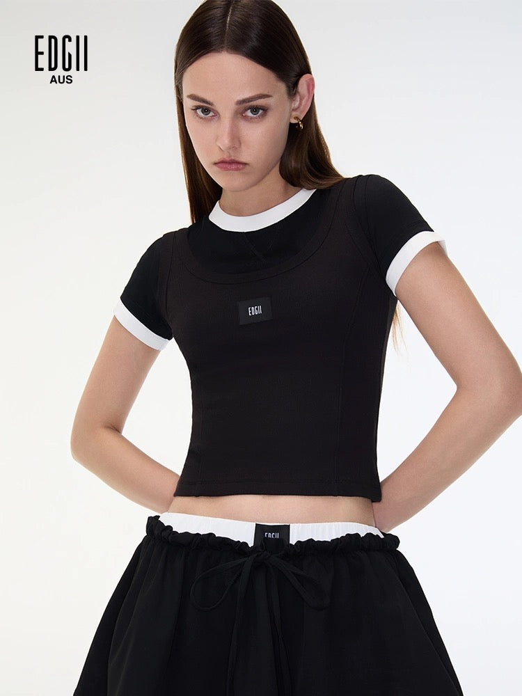 EDGII ED25SS6003 Threaded vest (2color)