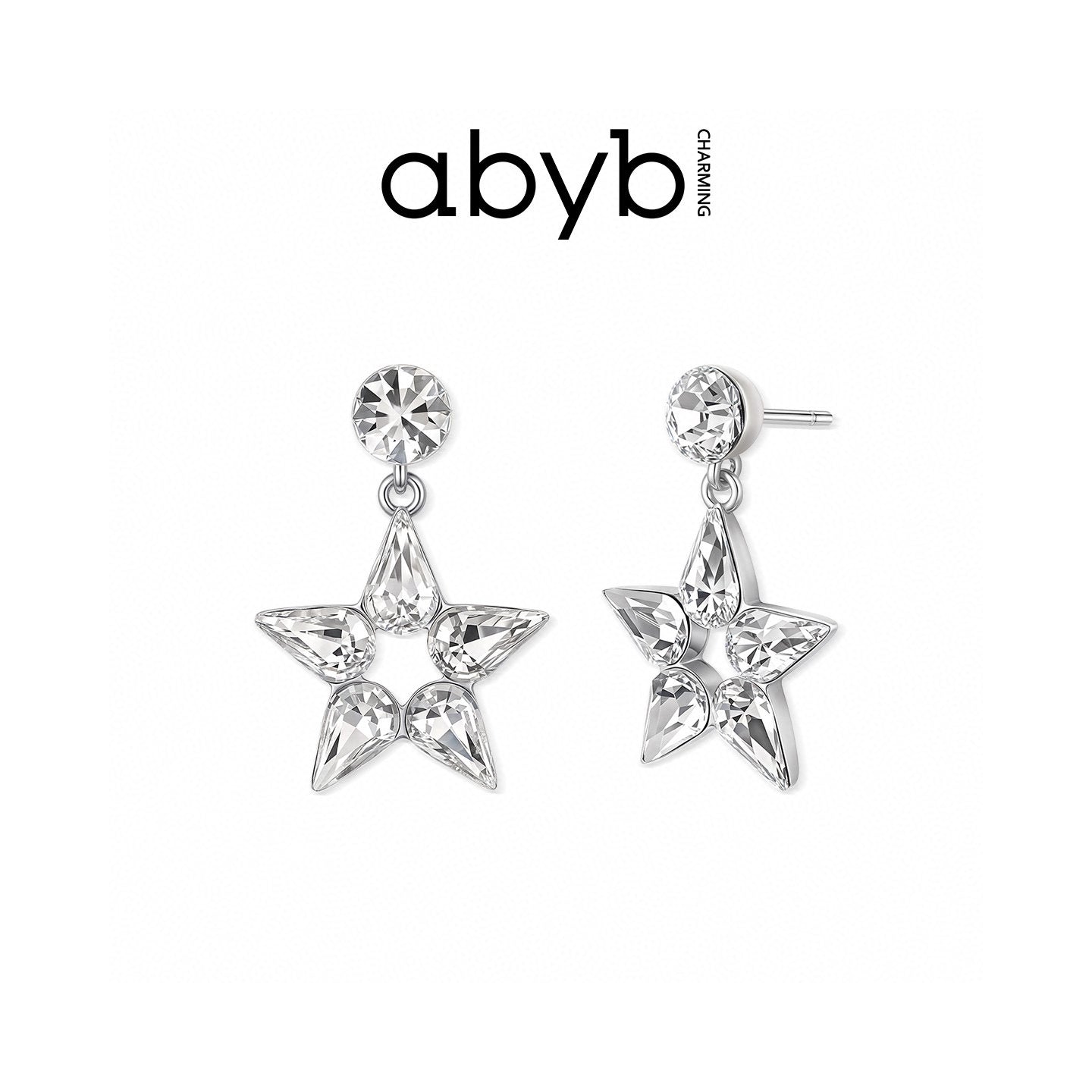 ABYB CHARMING Lucky Star Earrings