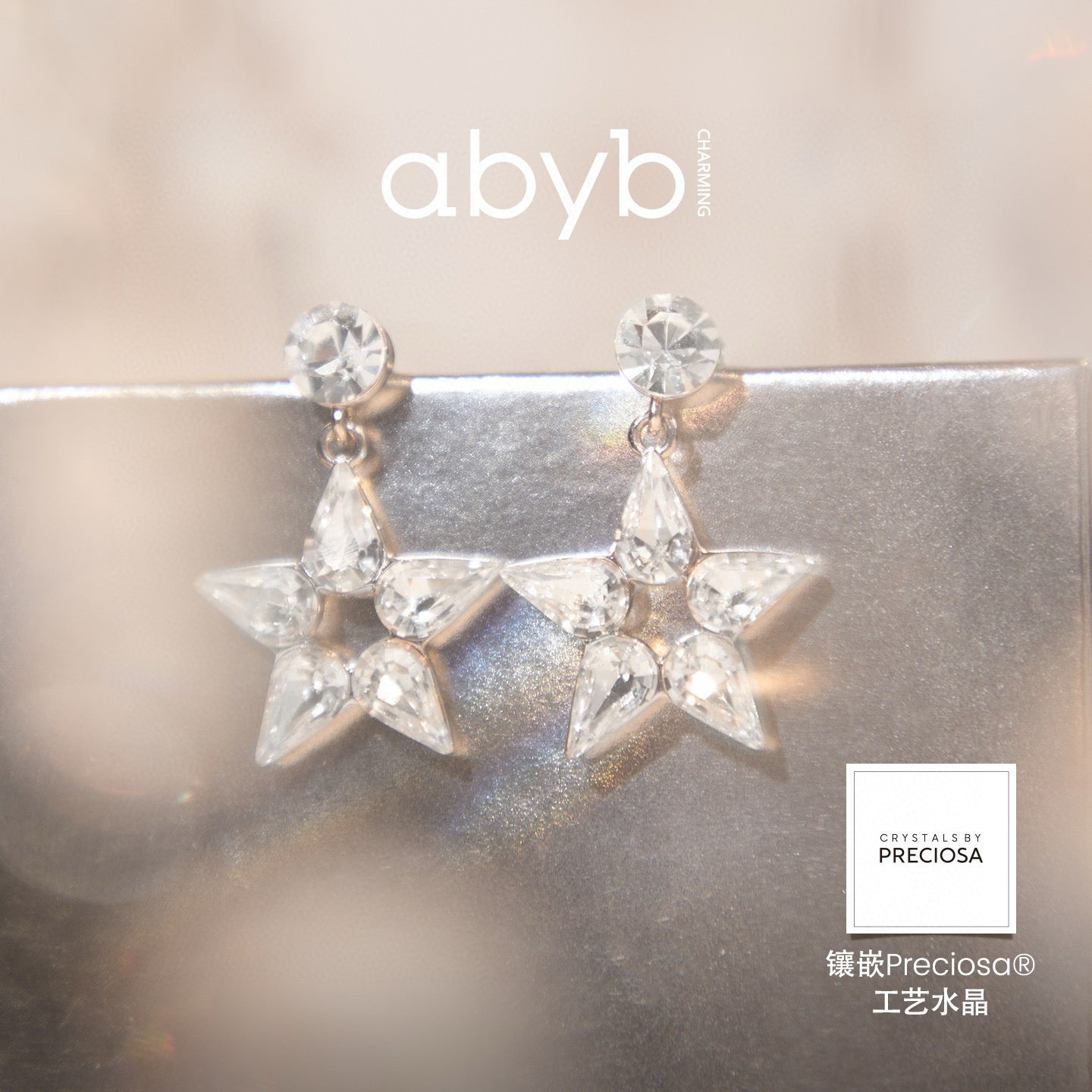 ABYB CHARMING Lucky Star Earrings
