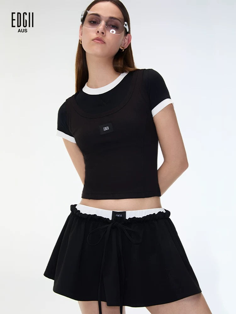 EDGII ED25SS7002 Umbrella skirt (2color)