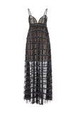 Wardrobes by chen Luxurious Rhinestone Chain Dress