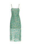 Wardrobes by chen Green Embellished Dress